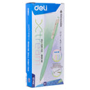 PIX PLASTIC cu MECANISM DELI Q033 Xtream PASTEL, scriere ALBASTRU, 0,7mm