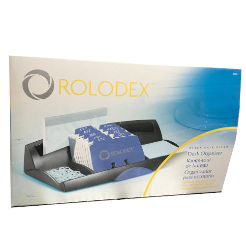 *SET ROLODEX Wood & Metal CIRES-Suport pentru acceso , lichidare de stoc