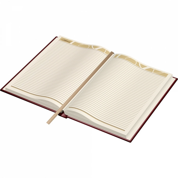 AGENDA NEDATATA PIELE B5 Model C Bordeaux*