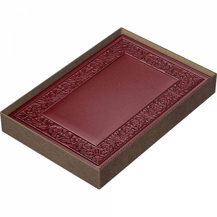 AGENDA NEDATATA PIELE B5 Model C Bordeaux*