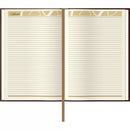 AGENDA NEDATATA PIELE B5 Model F Brown*