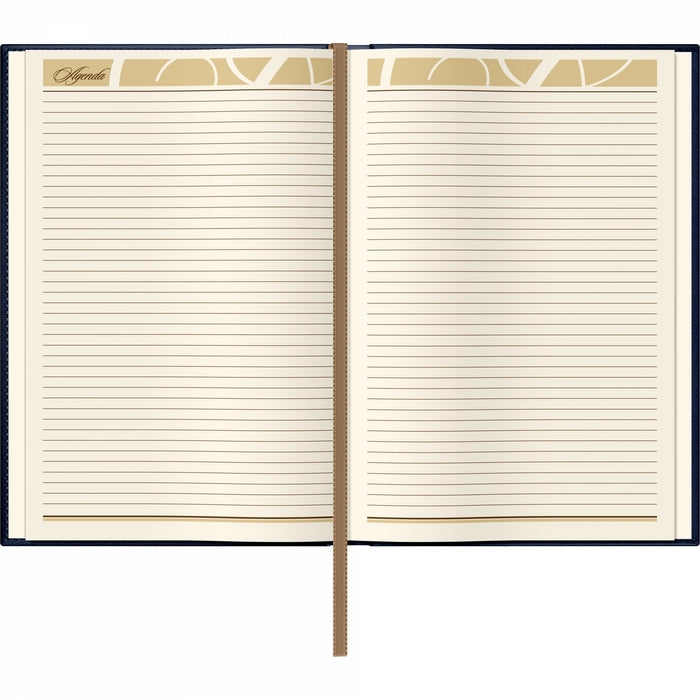 AGENDA NEDATATA PIELE B5 Model R Navy*