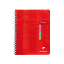 AGENDA NEDATATA SCOLARA Clairefontaine Metric 17 x 22 cm, 72 file, spirala
