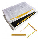 ALONJA PLASTIC DE MARE CAPACITATE Dossy-Fix, set 25 buc, GALBENA