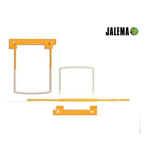 ALONJA PLASTIC DE MARE CAPACITATE JALEMA Clip, set 10 buc, GALBEN