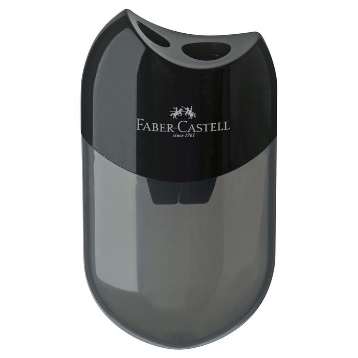 ASCUTITOARE PLASTIC DUBLA CONTAINER FABER-CASTELL FC183500