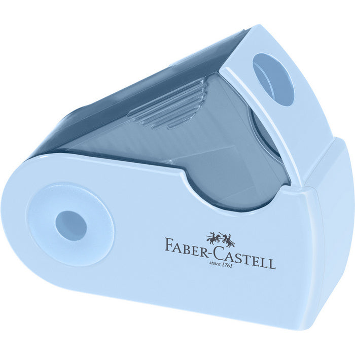 ASCUTITOARE PLASTIC SIMPLA cu CONTAINER FABER-CASTELL SLEEVE MINI FC182710