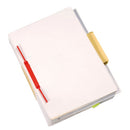 ALONJA PLASTIC DE MARE CAPACITATE Q-Connect D-Clip, insertie metalica, set 100 buc, ROSU