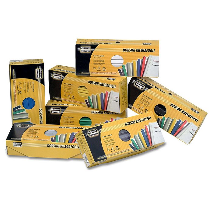 BAGHETA A4 FELLOWES pentru legat documente, 3mm, set 50 buc