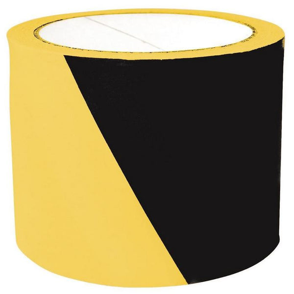 BANDA AVERTIZARE Office Products Safety Warning, 75mm x 100m, 30 microni, ROSU/ALB