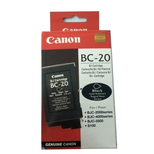 *CANON INK BC20 BLACK - 900pagini , lichidare de stoc