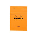 BLOC NOTES 10,5 x 14,8 cm Rhodia portocaliu N13, 80 file, capsat, DR