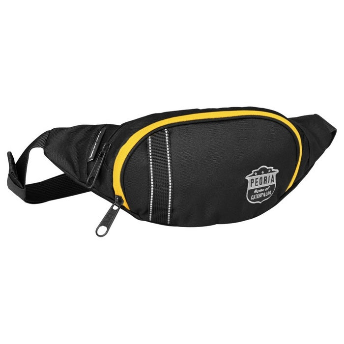 BORSETA CATERPILLAR Mochilas Rpet Peoria, negru/galben*