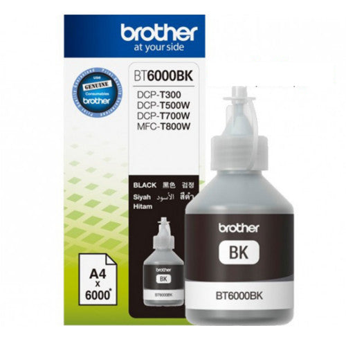 BROTHER INK BT6000BK BLACK - 6000pagini*