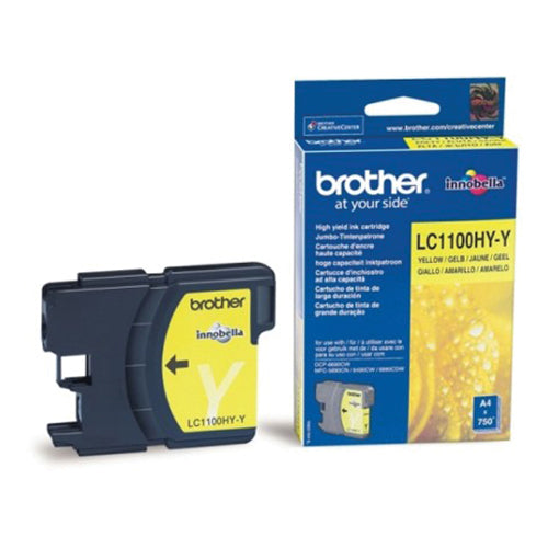 BROTHER INK LC1100HYY YELLOW - 750pagini*
