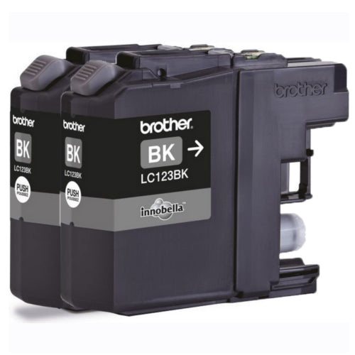 BROTHER INK LC123BKBP2 BLACK - 2x600pagini*