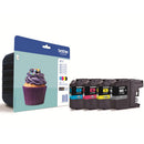BROTHER INK LC123VALBP BLACK, CYAN, MAGENTA, YELLOW - 4x600pagini*