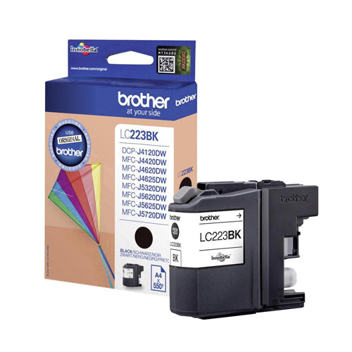 BROTHER INK LC223BK BLACK - 550pagini*