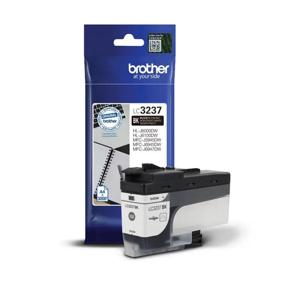 BROTHER INK LC3237BK BLACK - 3000pagini*