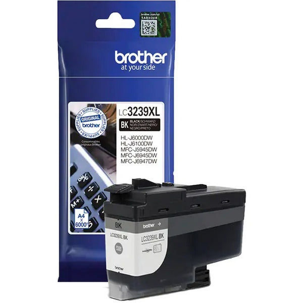 BROTHER INK LC3239XLBK BLACK - 6000pagini*