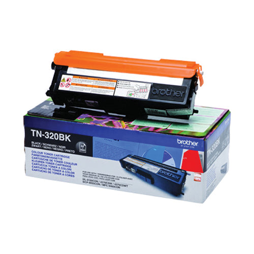 BROTHER TONER TN320BK BLACK - 2500pagini*