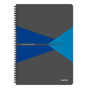 CAIET A4 90 file, spirala, LEITZ Office, coperta PP