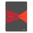 CAIET A4 90 file, spirala, LEITZ Office, coperta PP