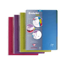 CAIET A4+, spirala, 120 file, Clairefontaine Lincolor Evolutiv