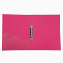 CAIET MECANIC DELI A4 2 inele, diam 1,5cm, cotor 2,0cm, coperti flexibile, CULORI NEON