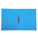 CAIET MECANIC DELI A4 2 inele, diam 1,5cm, cotor 2,0cm, coperti flexibile, CULORI NEON