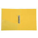 CAIET MECANIC DELI A4 2 inele, diam 1,5cm, cotor 2,0cm, coperti flexibile, CULORI NEON