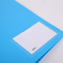 CAIET MECANIC DELI A4 2 inele, diam 1,5cm, cotor 2,0cm, coperti flexibile, CULORI NEON