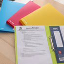 CAIET MECANIC DELI A4 2 inele, diam 1,5cm, cotor 2,0cm, coperti flexibile, CULORI NEON