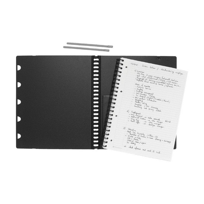 CAIET ORGANIZARE A4+, spirala, 80 file, Clairefontaine Rhodia Exabook, AR