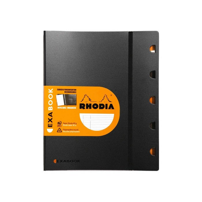 CAIET ORGANIZARE A4+, spirala, 80 file, Clairefontaine Rhodia Exabook, AR