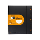 CAIET ORGANIZARE A5+, spirala, 80 file, Rhodia Exabook, AR
