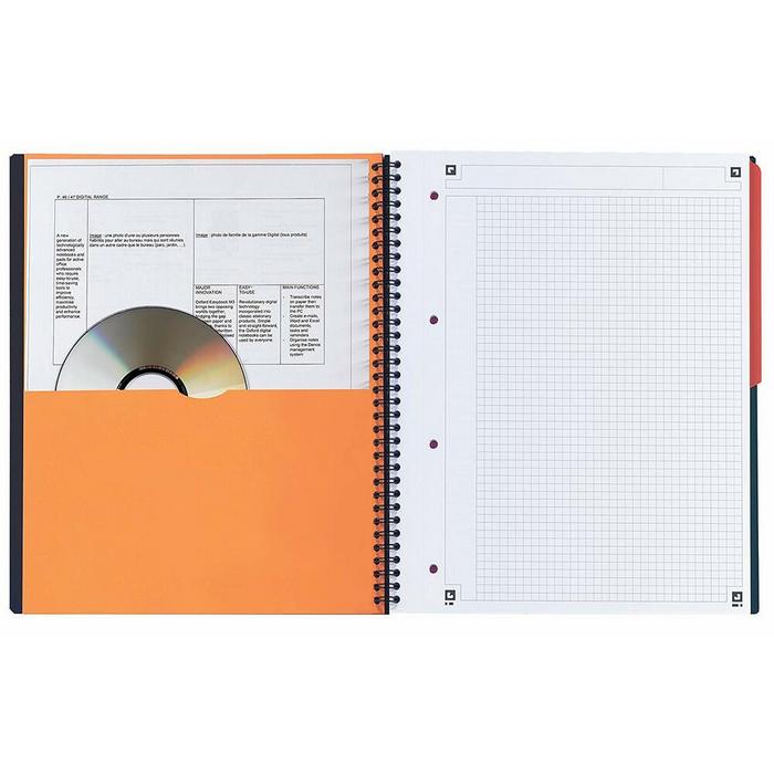 CAIET A4 80 file, spirala, OXFORD Activebook