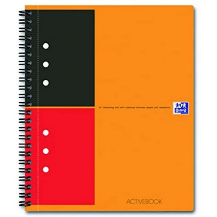 CAIET A5+ 80 file, spirala, OXFORD Activebook