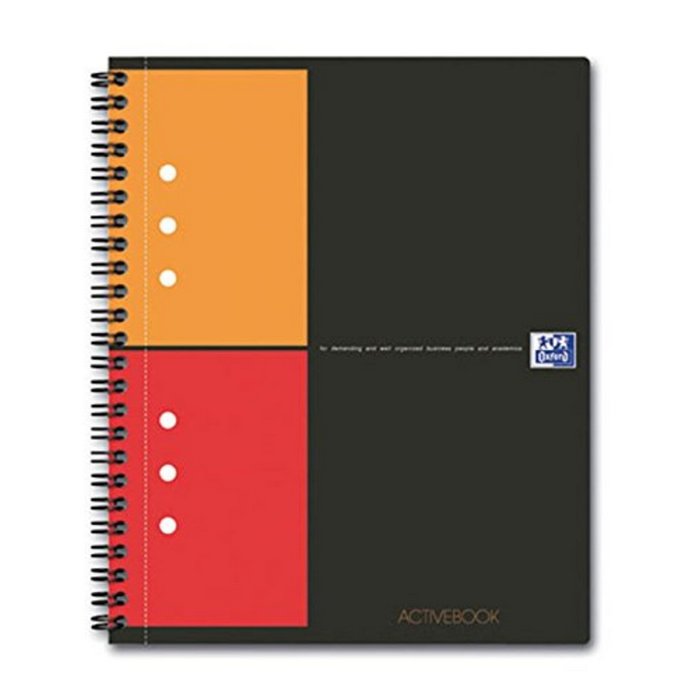 CAIET A5+ 80 file, spirala, OXFORD Activebook