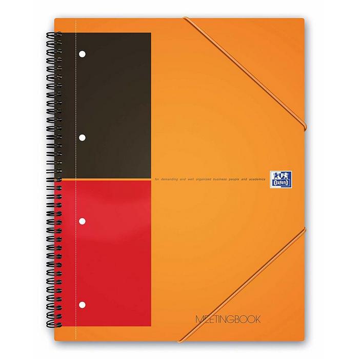 CAIET A4 80 file, spirala, OXFORD Meetingbook