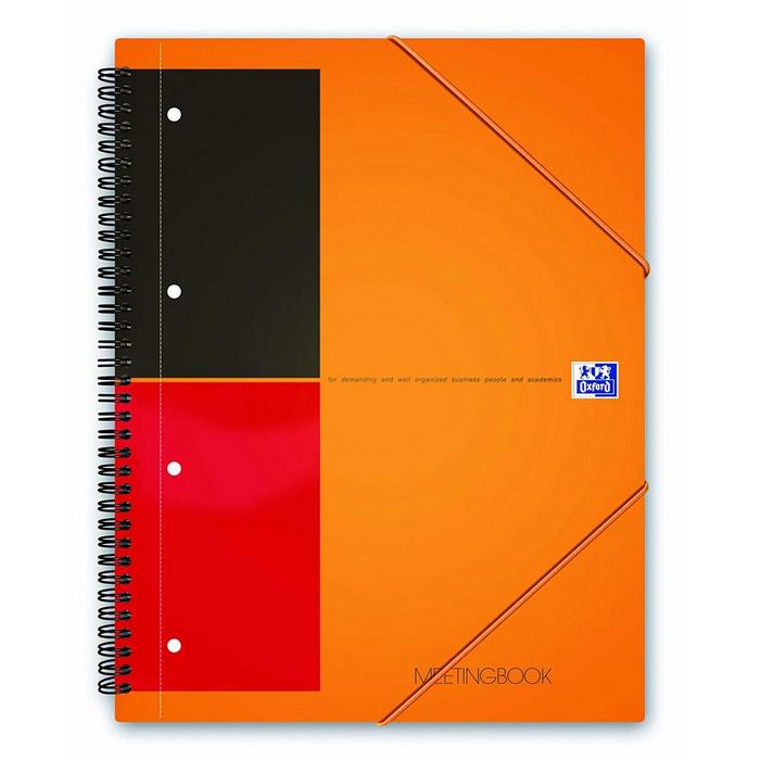 CAIET A5+, 80 file, spirala, OXFORD Meetingbook