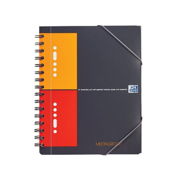 CAIET A5+, 80 file, spirala, OXFORD Meetingbook
