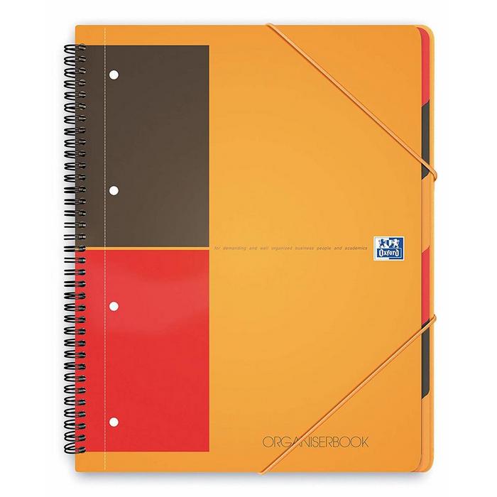 CAIET A4 80 file, spirala, OXFORD Organiserbook