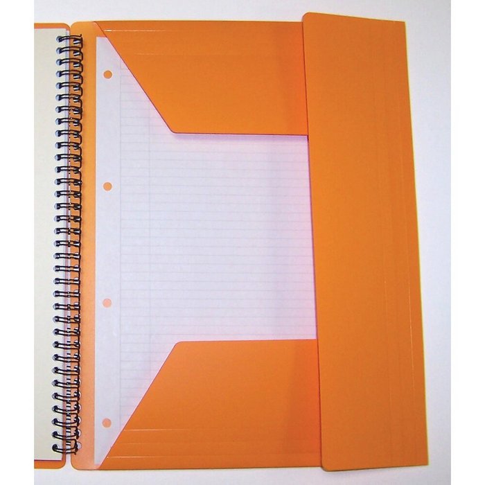 CAIET A4 80 file, spirala, OXFORD Organiserbook