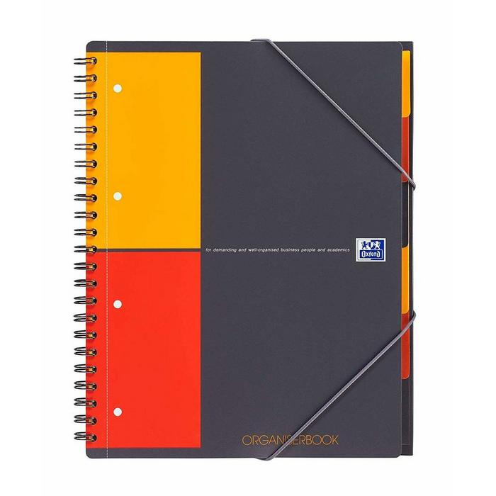 CAIET A4 80 file, spirala, OXFORD Organiserbook