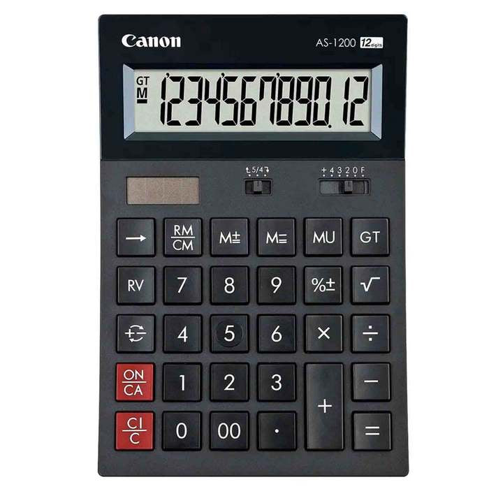 CALCULATOR DE BIROU CANON AS1200, 12 digiti