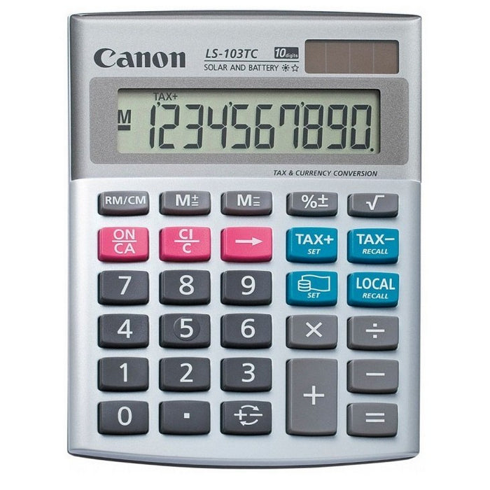 CALCULATOR DE BIROU CANON LS103TC, 10 digiti