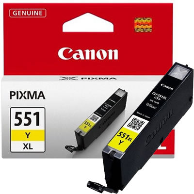 CANON INK CLI551XLY YELLOW - 11ml*