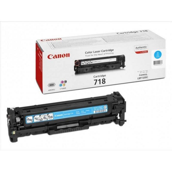 CANON TONER CRG-718C CYAN - 2900pagini*