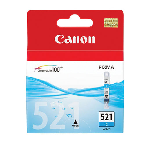 CANON INK CLI521C CYAN - 535pagini*